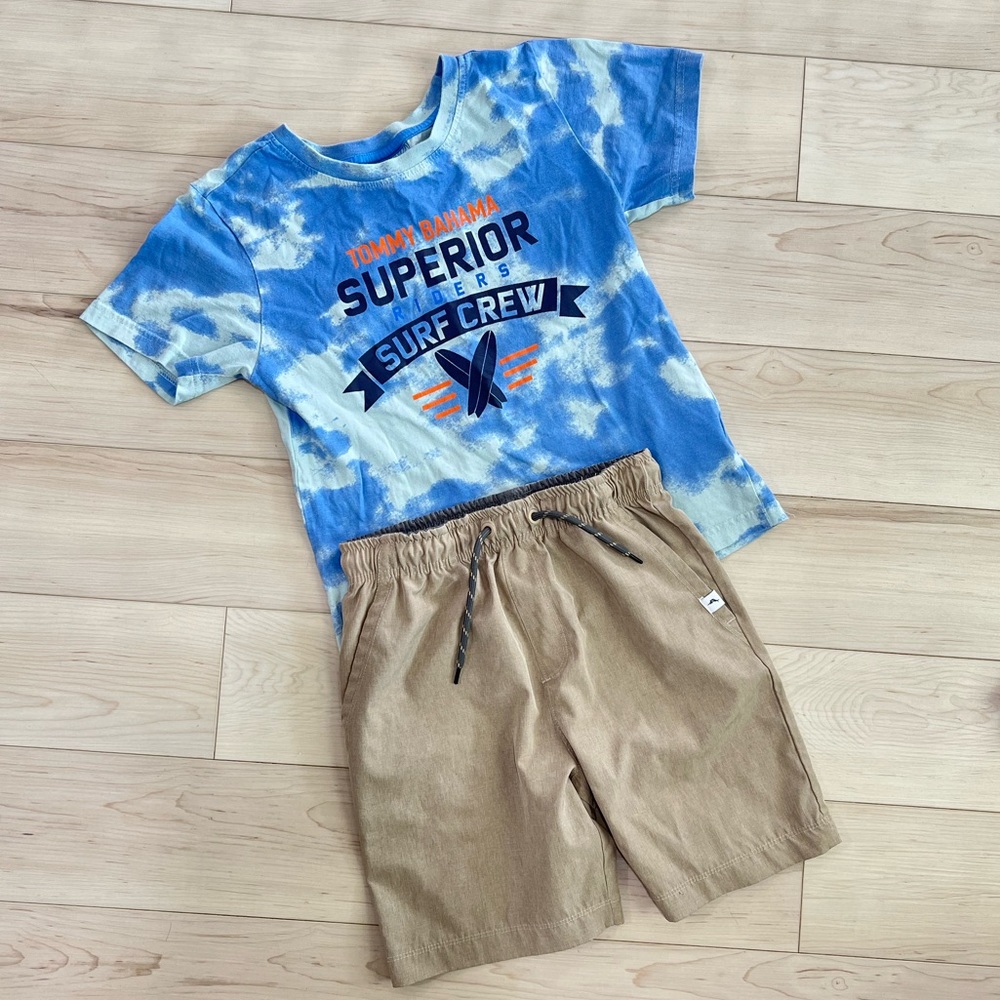 Boys Tommy Bahama Shirt + Short